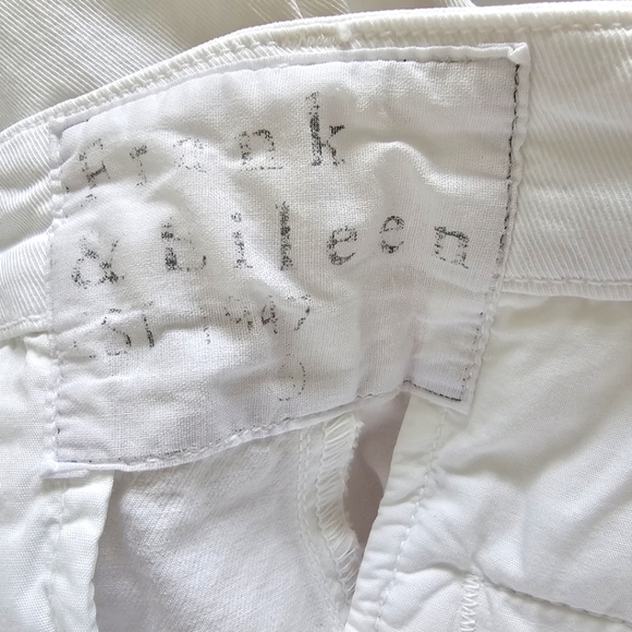 Frank & Eileen WICKLOW The ITALIAN PERFORMANCE TWILL Chino Color White S… - Picture 8 of 16